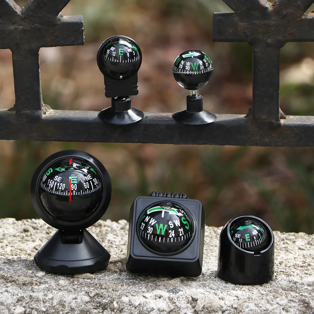 1 шт. многофункциональный универсальный автомобильный компас для крепления на