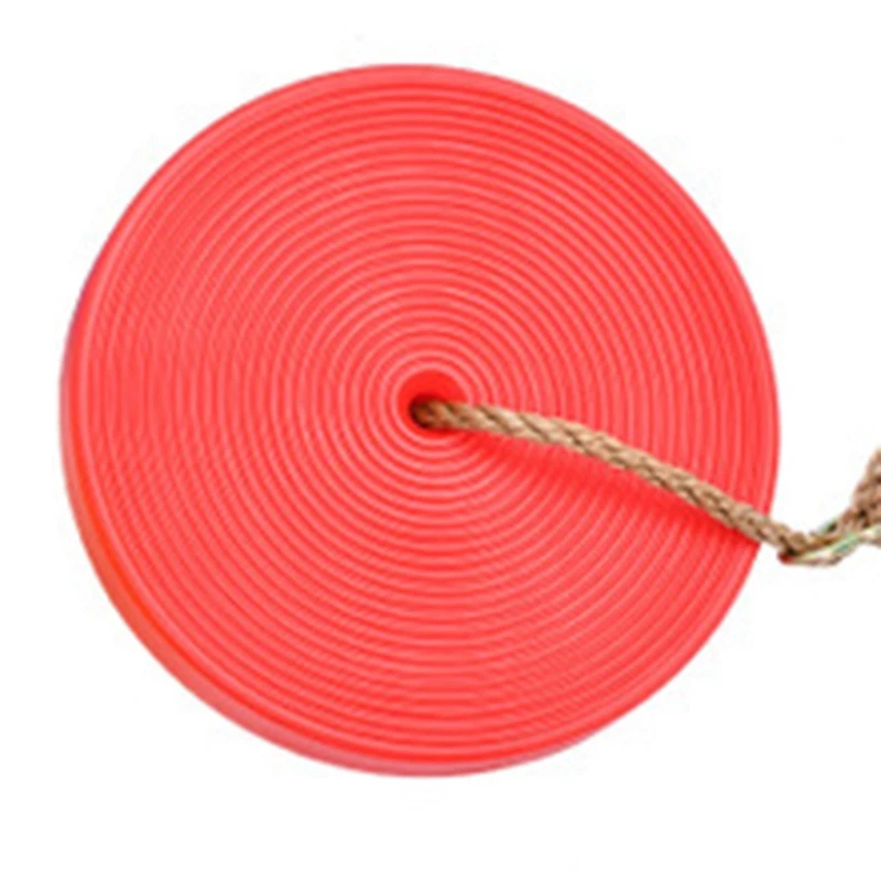 Детское круглое кресло качели детское дерево блюдце флаер веревка сад задний