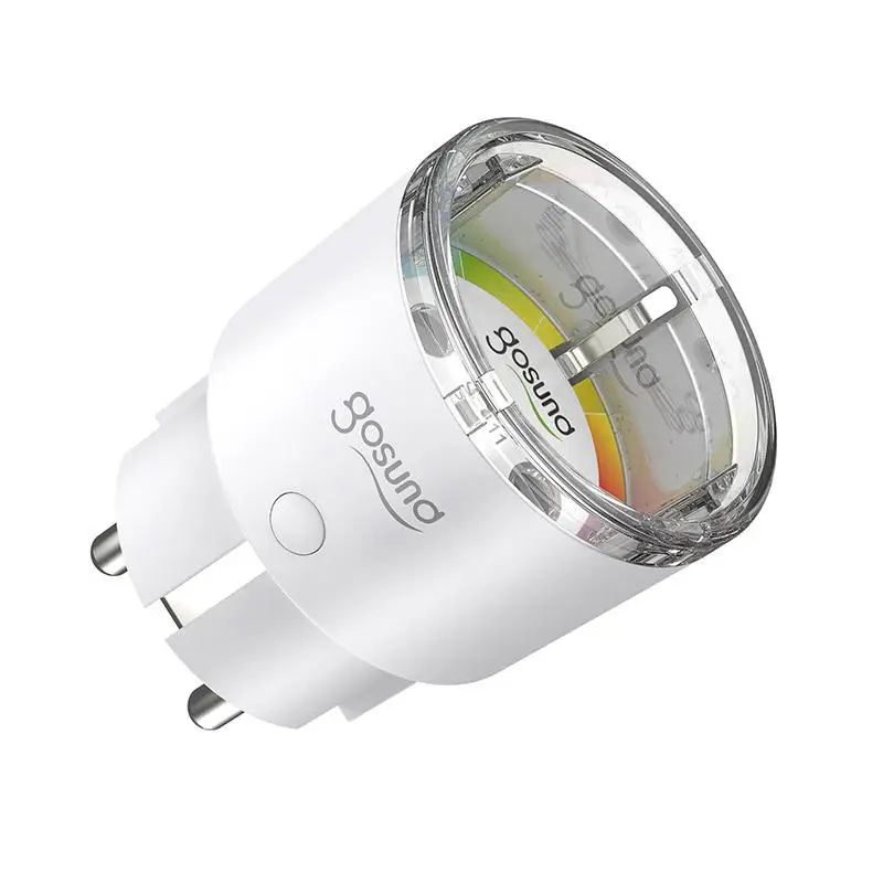 

Gosund Tuya/Smart Life WiFi Smart Plug Socket 10A EU Remote Voice Control Home Appliances Work With Alexa Google Smart Home