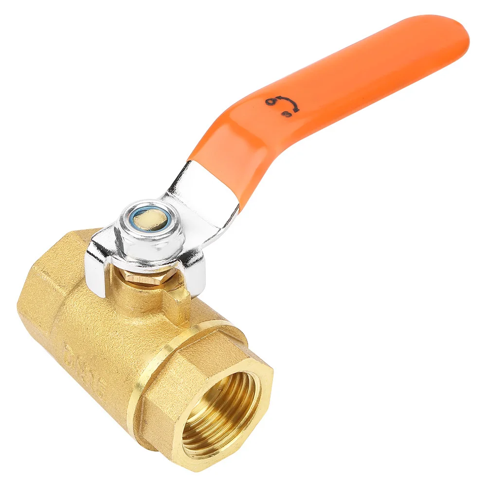 

1pc DN15 1/2"BSP Brass Pipe Ball Valve 1.6MPa for Water Oil Gas