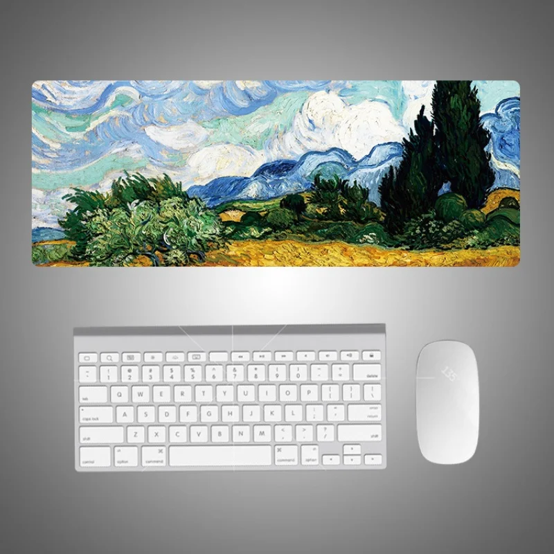 

Van Gogh Art Oil Painting Oversized Rubber Mouse Pad Personalized Scenery