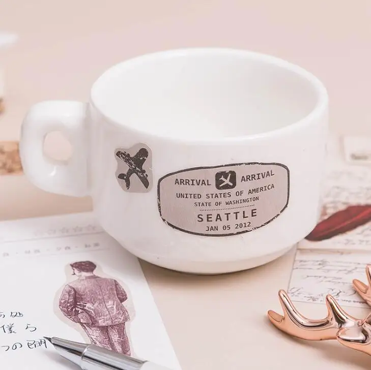 

10pcs/set Unrepeated Patterns Stationery Stickers Scrapbooking DIY Decoration Diary Album Vintage Sticker(ss-749)