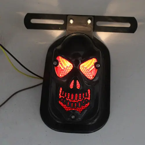 Хромированный стоп сигнал для мотоцикла велосипеда 12 В| |