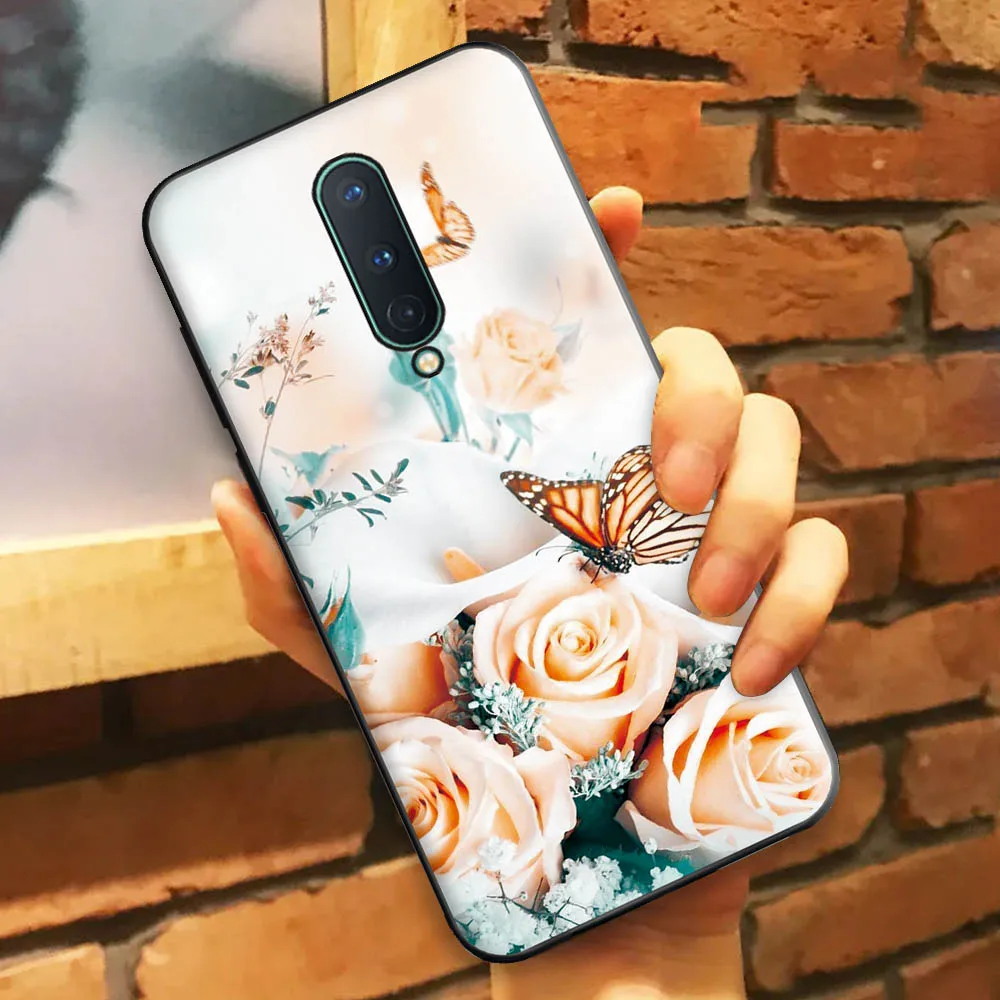 Чехол One Plus 8 для Oneplus Модный милый чехол 1 + силиконовый мягкий из ТПУ телефона