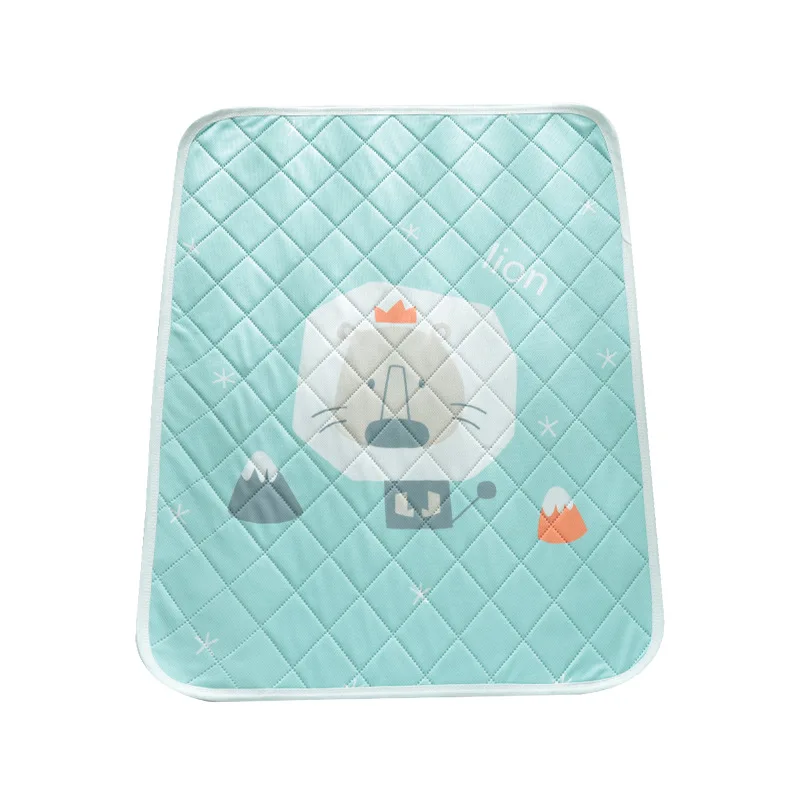 70*120 см детский пеленальный коврик, мультяшный Детский водонепроницаемый матрас, простыня для младенцев, пеленальный коврик, чехол