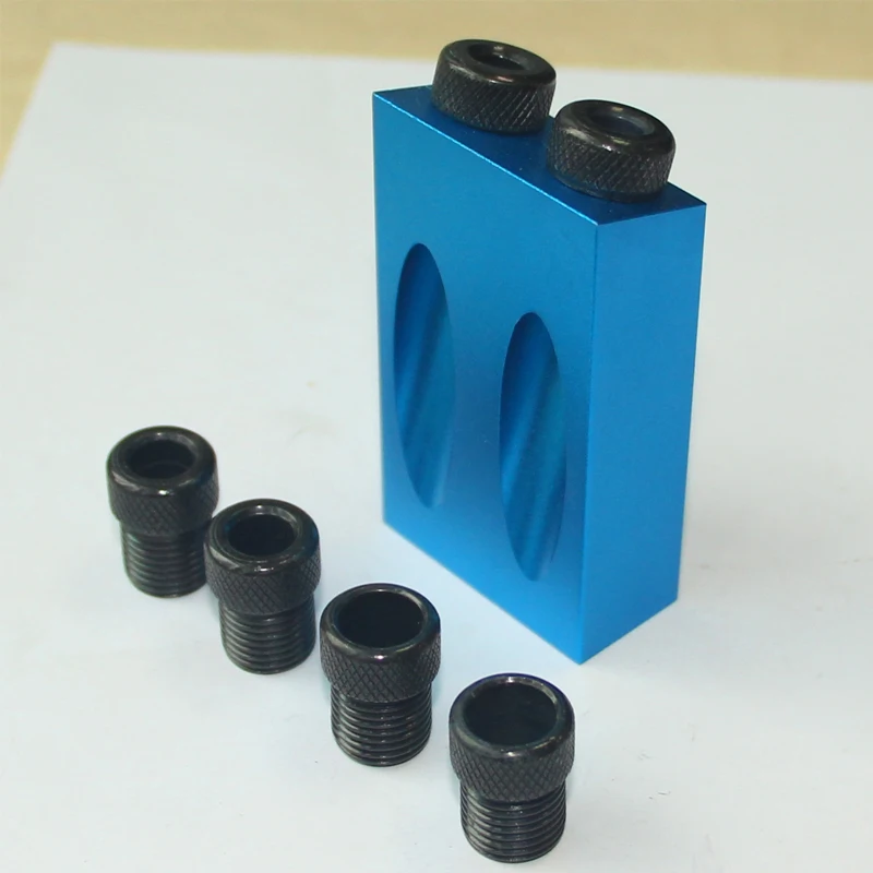 

14 pcs a set of 15 degree small inclined hole punching locator drilling locator set Woodworking DIY Tool Set