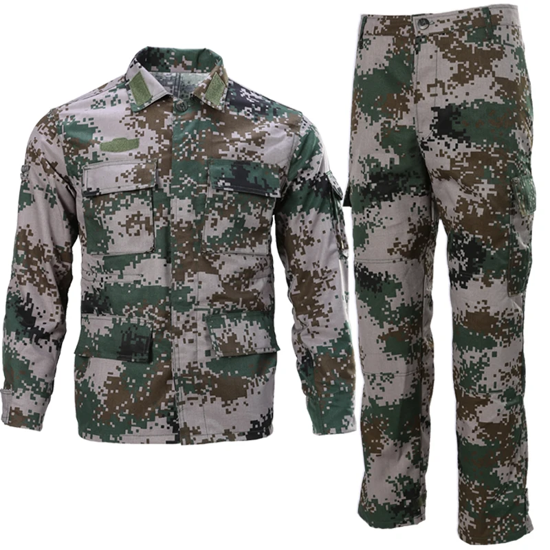 Лесной камуфляжная военная форма армейская одежда тактическая боевая рубашка