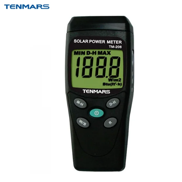 

Портативный Измеритель солнечной энергии Tenmars TM-206, тестер измерений радиации