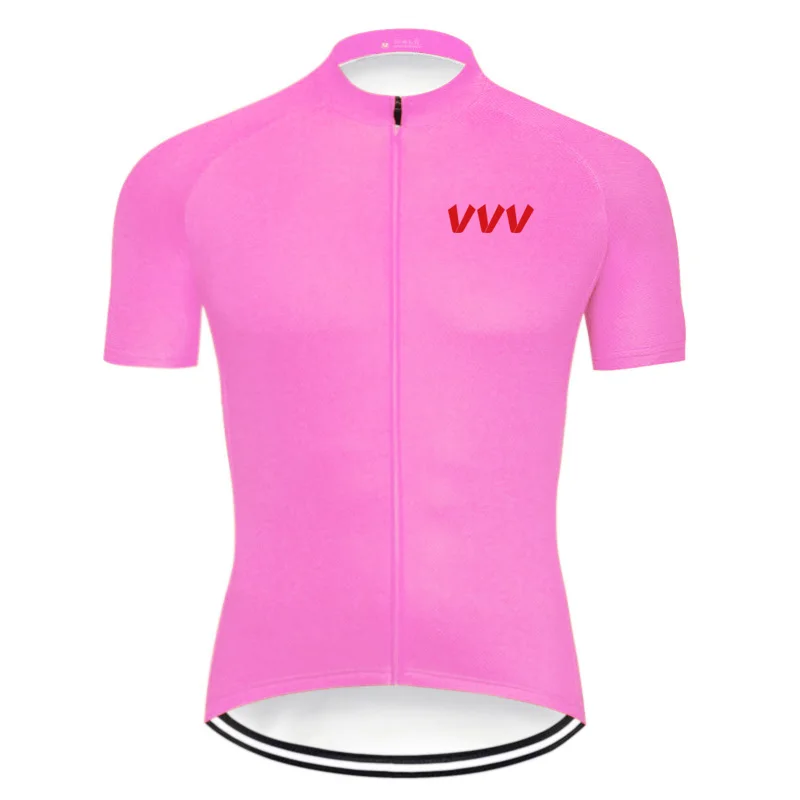 

Pink Cycling Jersey Short MTB Bicycle Shirt Bike Wear UV Clothing Sleeve Team Crossmax Mountain Jacket Tight Top
