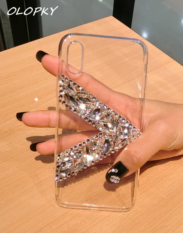 Полное заднее покрытие акриловый материал Простой Элемент буквы прозрачный для