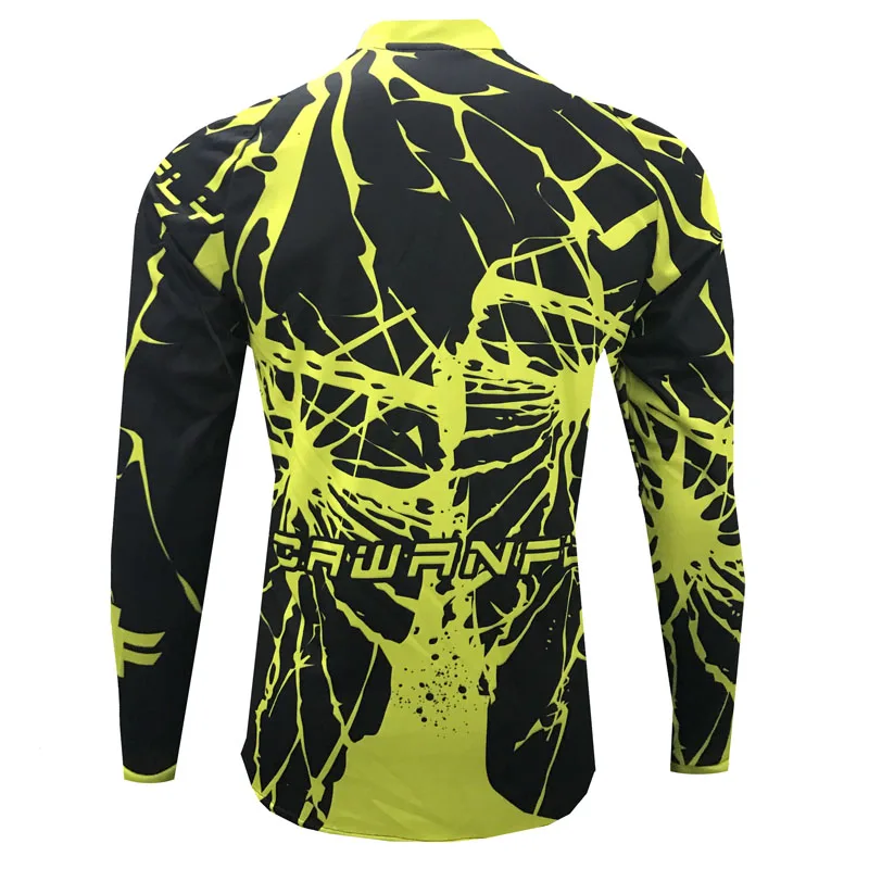Длинная футболка для мотокросса горнолыжный Топ езды на велосипеде одежда