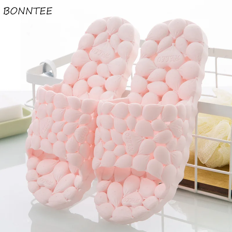 Тапки женские домашние на мягкой подошве однотонные Нескользящие шлепанцы в