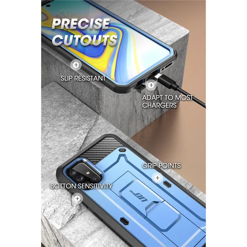 

For Samsung Galaxy A71 5G Case (Not for A71 5G UW Verizon) SUPCASE UB Pro Full-Body Rugged Cover with Built-in Screen Protector