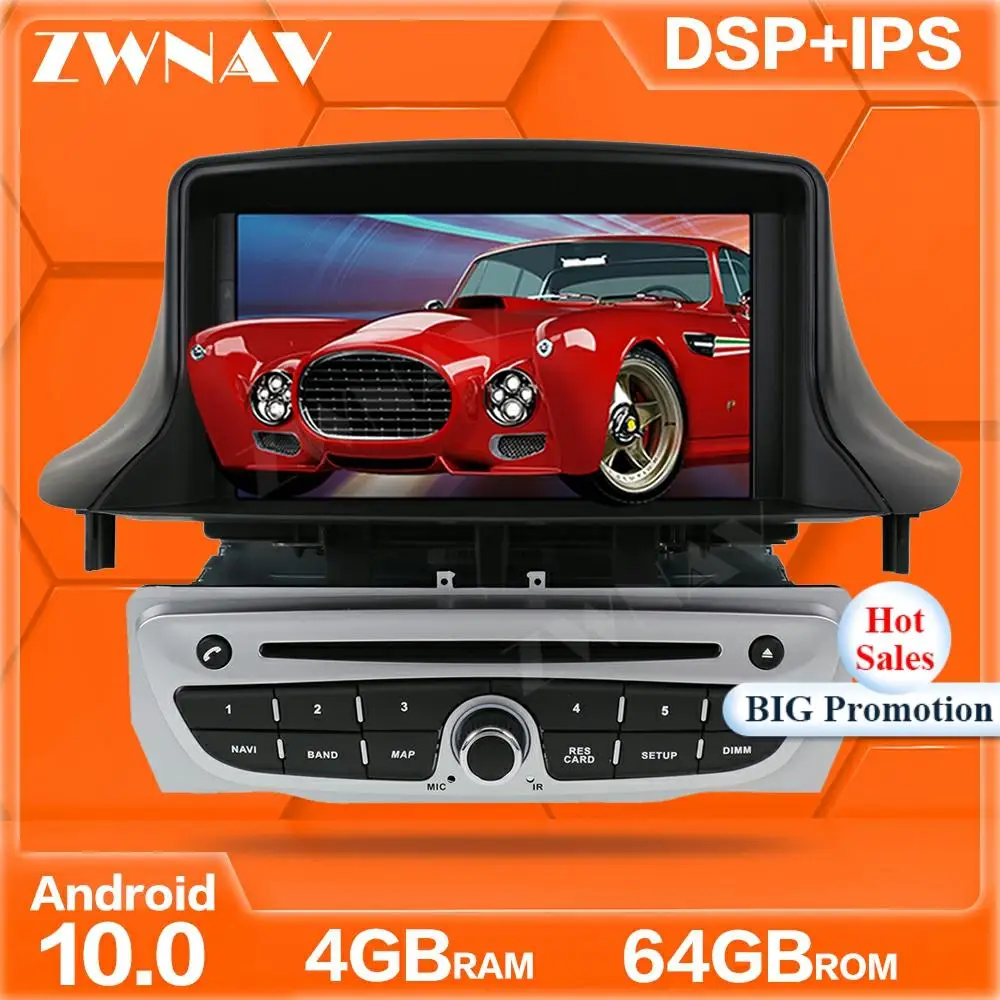 Android 10 автомобильный dvd плеер с экраном GPS для Renault Megane 3 Fluence 2009 2010 2011 2012 2013 2014 2015