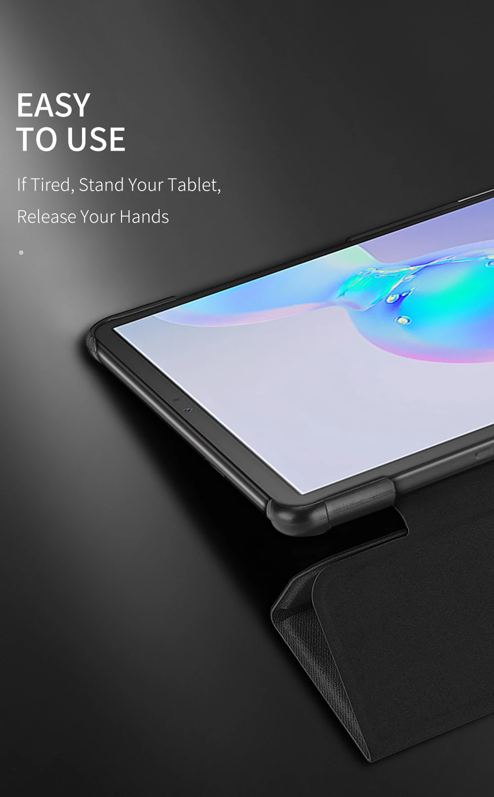 Чехол из искусственной кожи с защелкой для samsung Galaxy TAB S6 10," T865 подставка обложка для книги samsung TAB S6 SM-T865 10,5 дюймов чехол для планшета