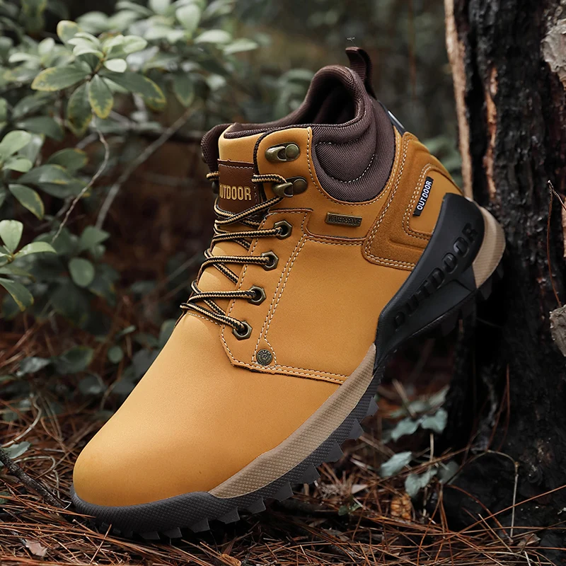 

Casual Sneaker Men Shoes Leather Men's Winter Footwear Mens Hightop Sneakers Loafers Fashion High Top For Man