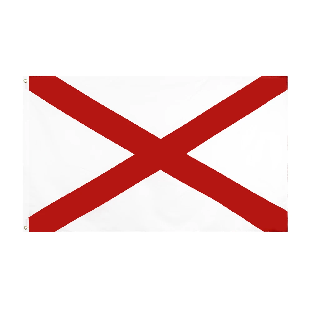

Флаг Nlbflag 3x5 футов 90x150 см флаг штата США Алабама