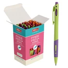 80 шт Kawaii Шариковая ручка симпатичная конфетного цвета, Шариковая PenSimple Шариковая ручка для детей Подарки школьные канцелярские принадлежности