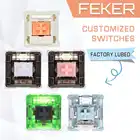 Клавиатура Feker, переключатель, корпус вала, сделай сам, коммутатор Holy Panda, тактильные или линейные переключатели для механической клавиатуры