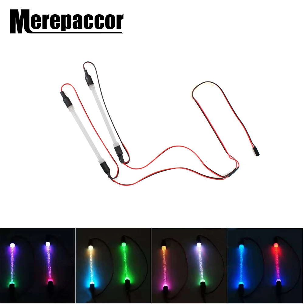 Led RC Car Decoration Accessories Light Strip Tube Truck Crawler Dazzle DIY Bar Drift Chassis Body Buggy for 1/10 | Игрушки и хобби