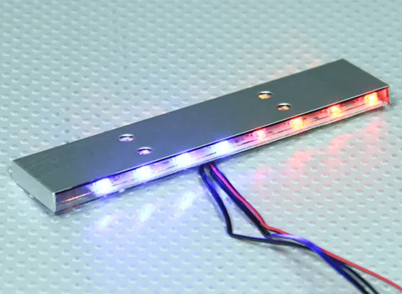 RC Автомобильная крыша Топ 16 светодиодный полицейский светильник набор W/9 режим