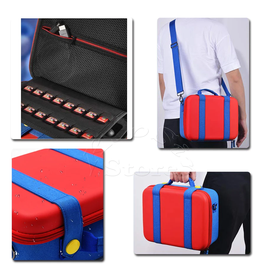 Милый чехол для хранения игр Nintendo Switch Mario переносной консоли аксессуары switch