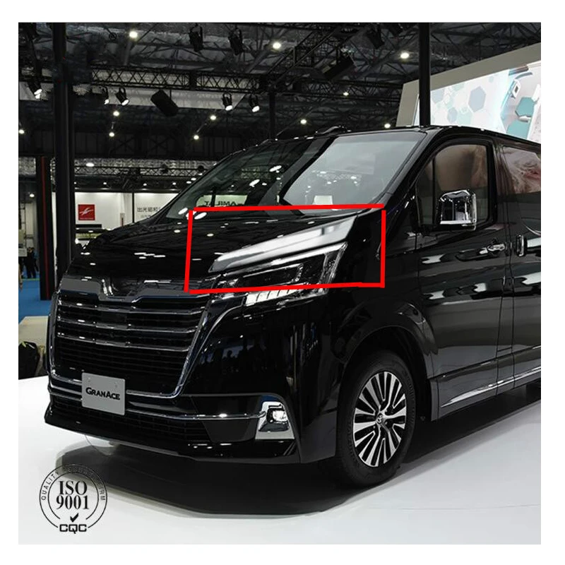 ABS Хромированная передняя фара световая отделка полоса для 2019 2020 Toyota Hiace