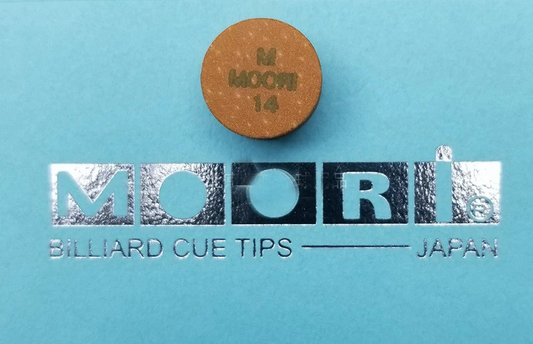 Японский MOORI наконечник бильярдный кий наконечник 12 мм/14 мм Многослойные наконечники профессиональные бильярдные аксессуары