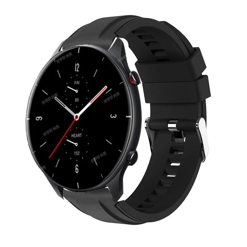 

Силиконовый ремешок 22 мм для часов Huawei GT GT2 46 мм, браслет для Samsung Galaxy watch 3 45 мм, ремешки для Amazfit GTR 2E Correa
