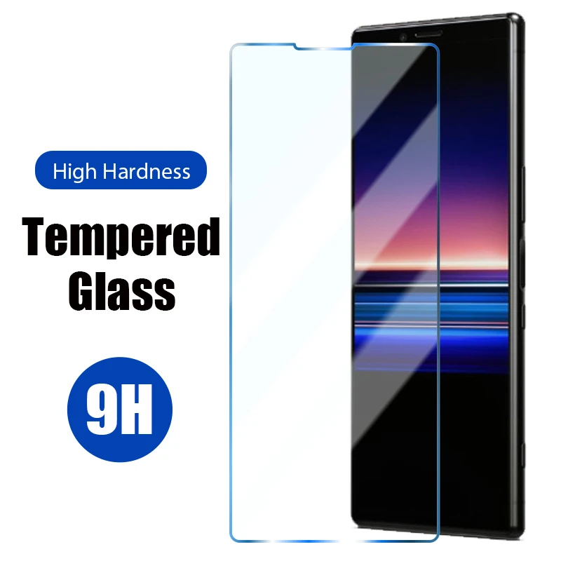 Фото Закаленное стекло прозрачное Защитное для Sony Xperia L3 L2 L4 L1 L 1 II 5 10 Plus | Мобильные