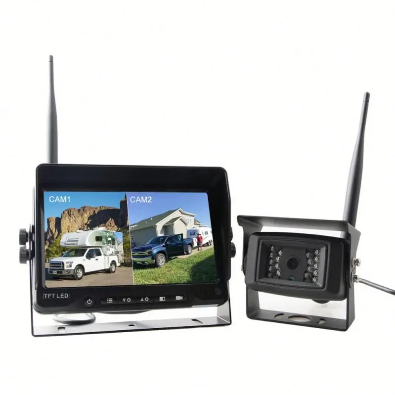 

2.4Ghz Digital 7 Inch Wireless Camera and Monitor12V camera With Monitor Wireless Back up Camera System