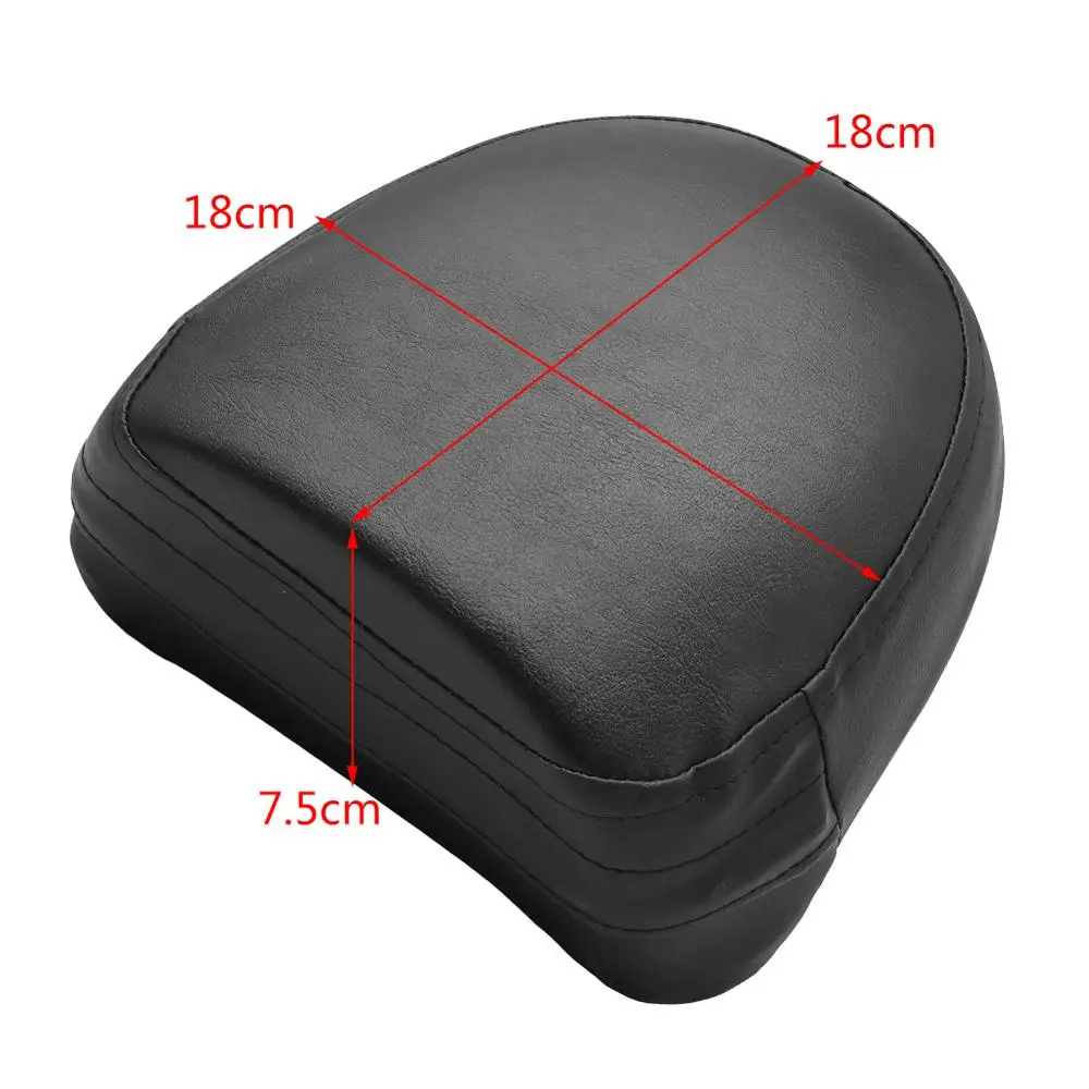 Мотоцикл Сисси бар спинки Pad кафе гонщик из искусственной кожи Подходит для Harley