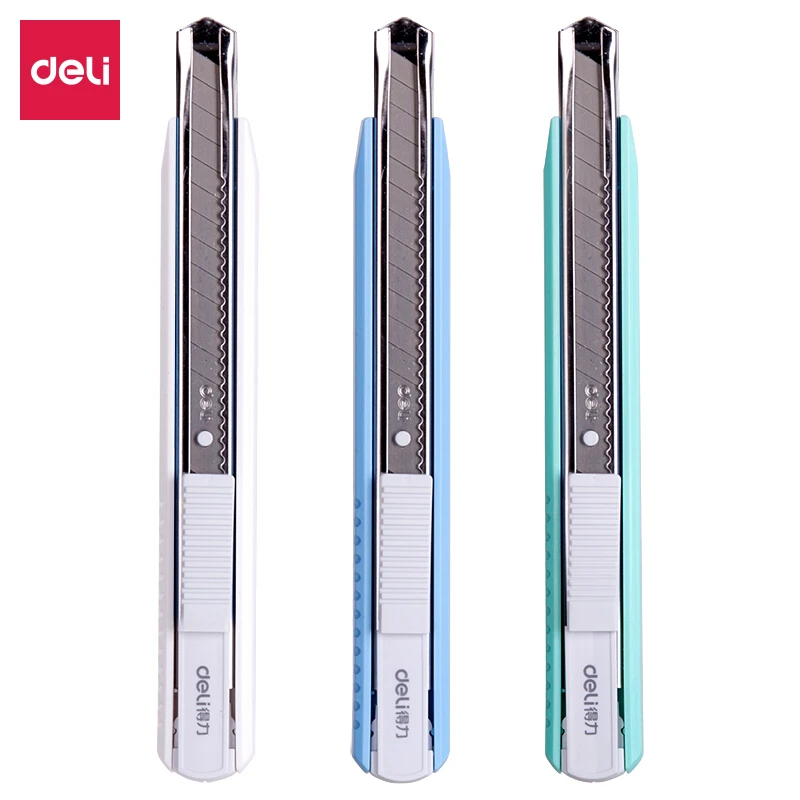 Deli маленький нож из алюминиевого сплава в обшивке для стены бумажный
