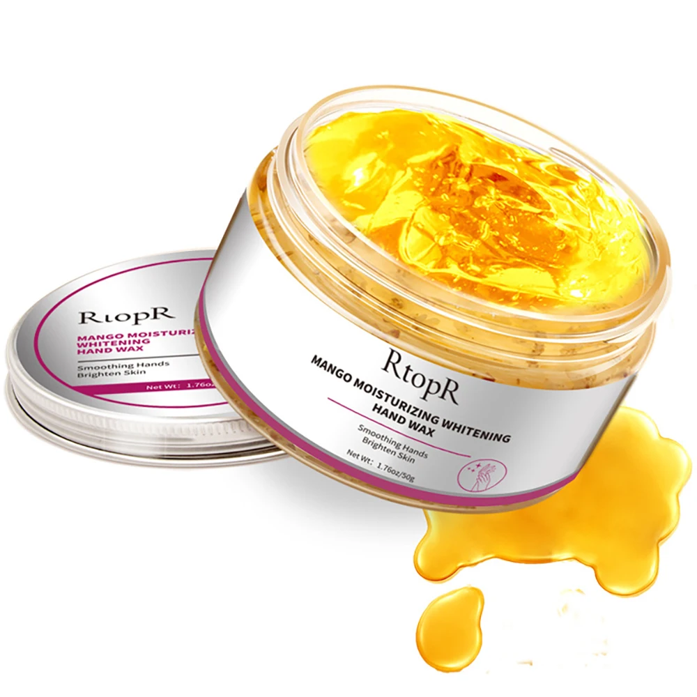 

50g Moisturizing Whitening Hand Wax Fades Fine Lines Tender Nourishes Exfoliates Prevents Dryness Hand Skin Care Products