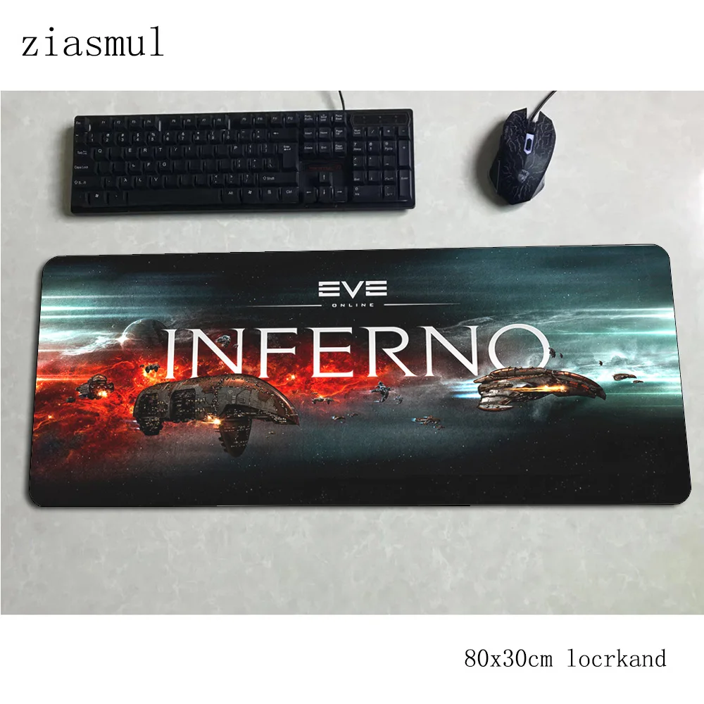 Eve online коврик для мыши 80x30 см, коврики для компьютерной мыши, игровые аксессуары, профессиональный коврик для мыши, клавиатура, игры для геймера