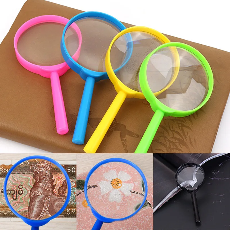 3X ручная увеличительная линза портативное увеличительное стекло для обучения