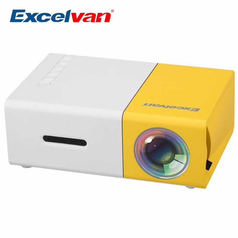 Excelvan YG300 YG200 A2000 Портативный ЖК проектор 320x240 макс 1080P с HDMI USB AV SD вход для частного