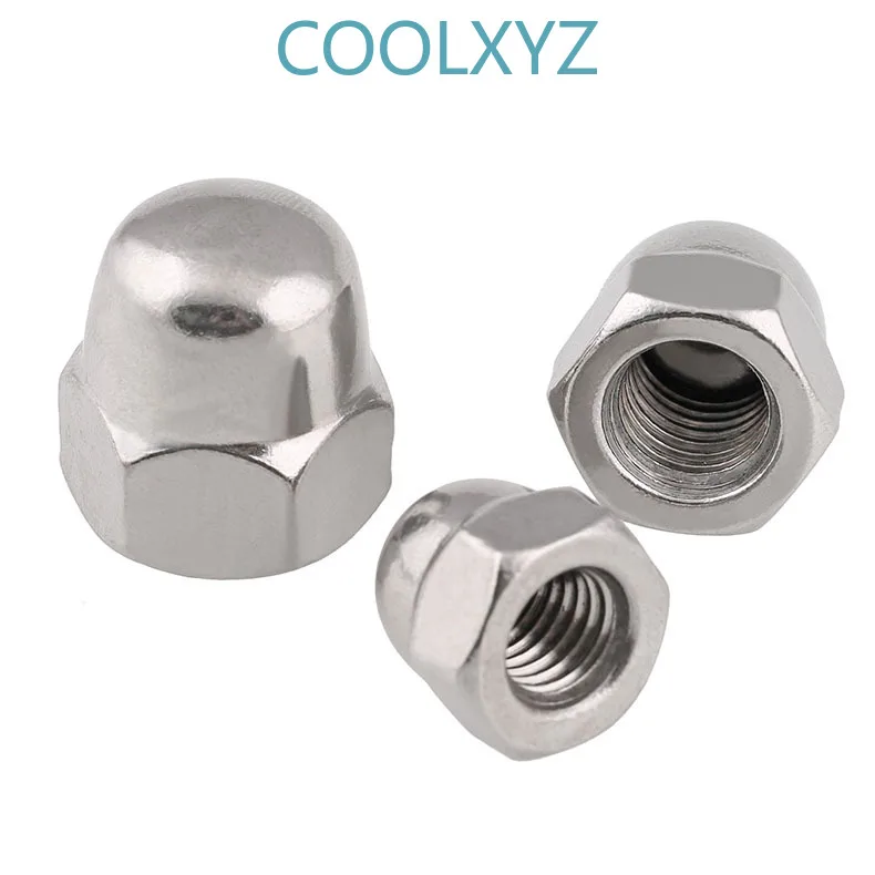 304 гайка из нержавеющей стали с обратной крышкой левой стороны 5 шт. | Обустройство