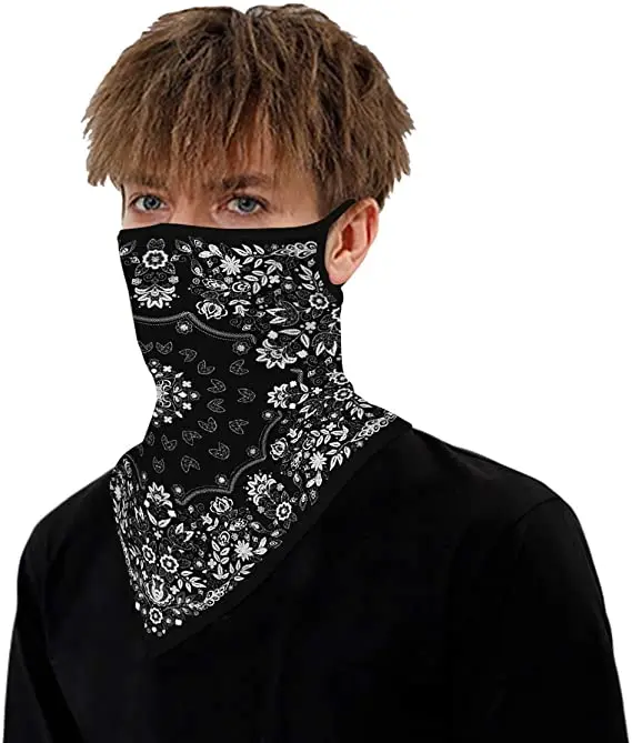 

Summer Cold Ice Motorcycle Face Mask Men Skull Caps Helmet Balaclava Headwrap Bandana Face Shield Headband Running Cycling Hat