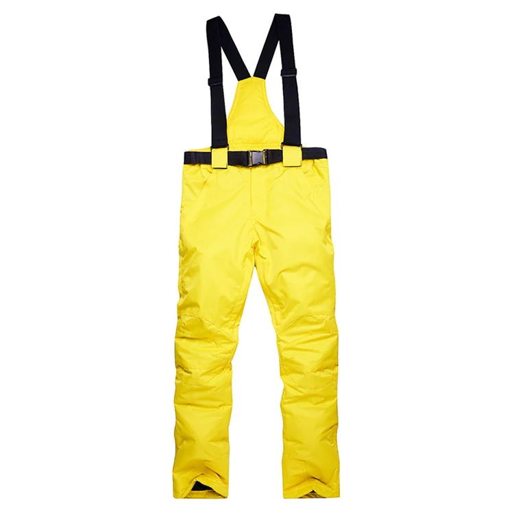 2 Yellow Pants TWTOPSE, мужские, женские, водонепроницаемые, лыжные, сноубордические, зимние штаны, зимние, ветрозащитные, теплые, спортивные штаны, термо, для пеших прогулок, скейт, брюки - Цвет: 2 Yellow Pants