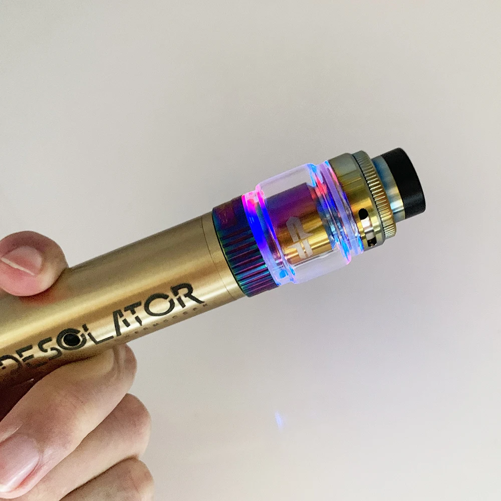 Vmiss фонарь RTA бак 5 мл Смола 810 дрип типы сборка с одной двойной катушкой DIY