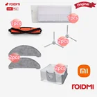 Робот-пылесос Xiaomi ROIDMI Eve plus, пылесборник, Швабра, боковая щетка, одноразовые салфетки, оригинальная сменная Упаковка аксессуаров