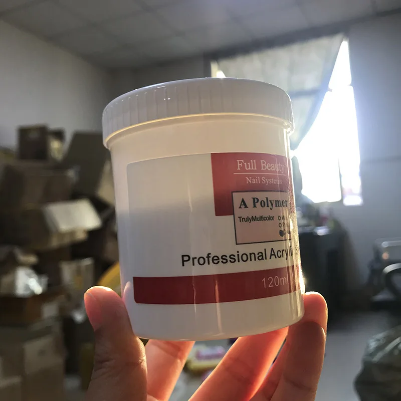 Акриловая пудра для ногтей 1 шт. прозрачная розовая белая резьба кристалл