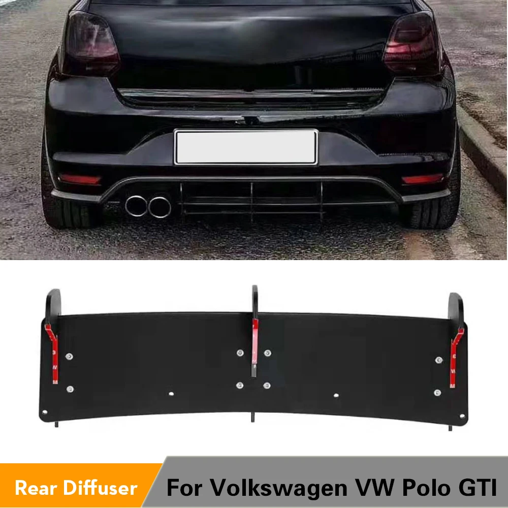 Задний спойлер для Polo GTI отделочный плавник чехол акулы Volkswagen VW 2015 2016 2017 2018 защита