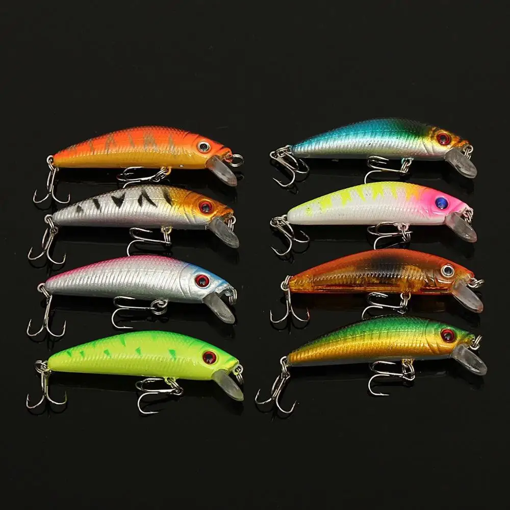 Vissen Hot sale freshwater sea fishing 56pcs lure set mini plastic artificial | Спорт и развлечения