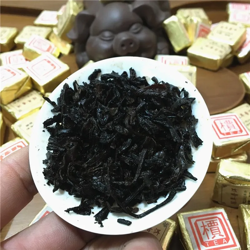Chinese YunNan Puer Tea Superior Candy Mini Tuo Cha Ripe Green Food For Beauty Weight Loss Health Care Kung Fu | Дом и сад