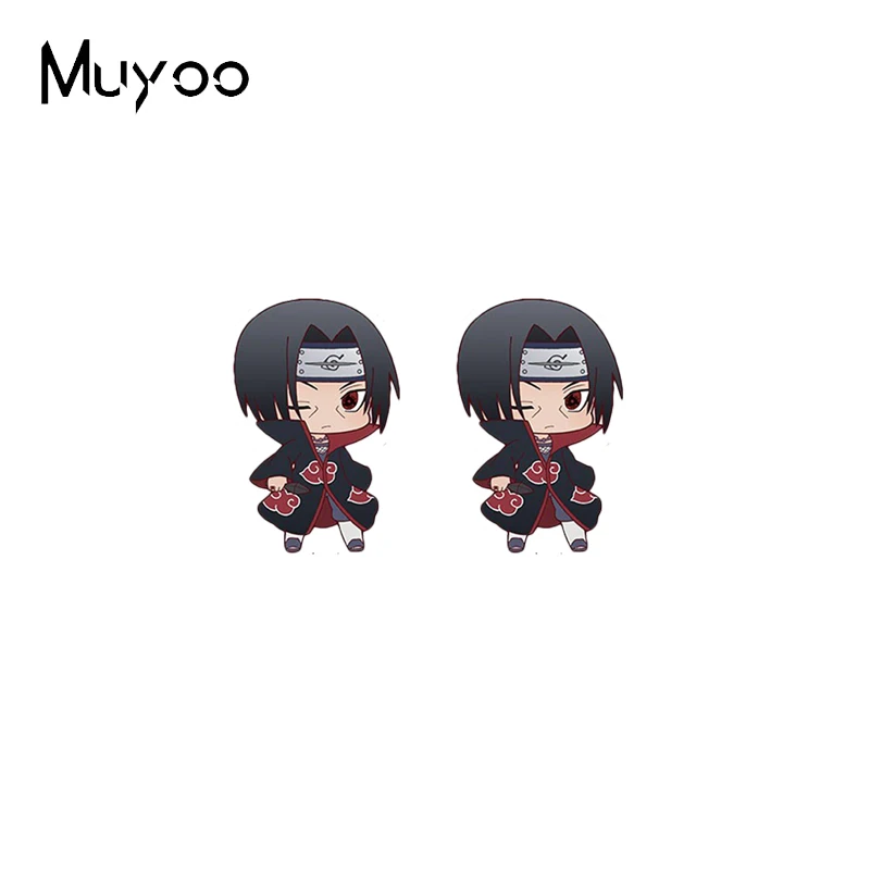 Новое поступление 2021 серьги-гвоздики из эпоксидной смолы с героями мультфильма