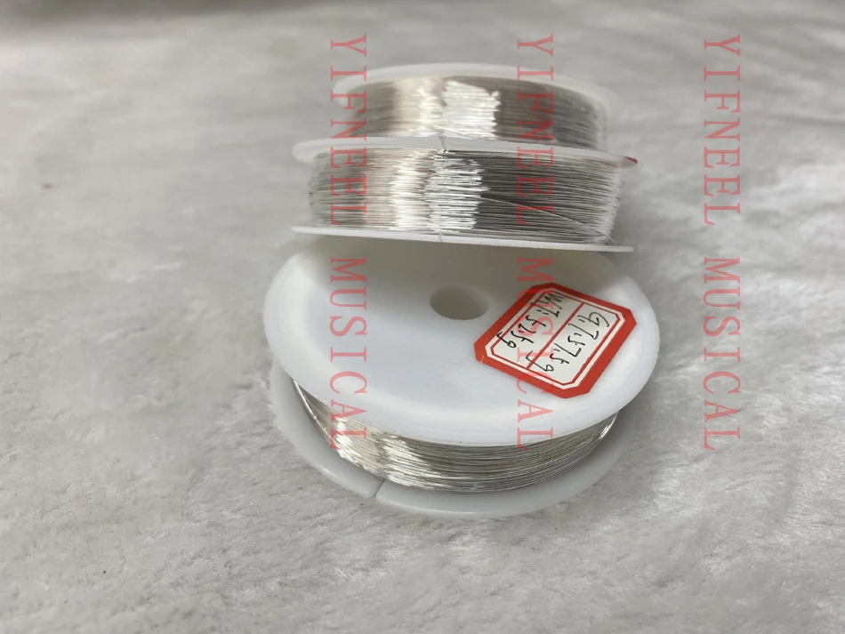 Бесплатная доставка 1 рулон нитей из никель-серебра 50 г для скрипки альта