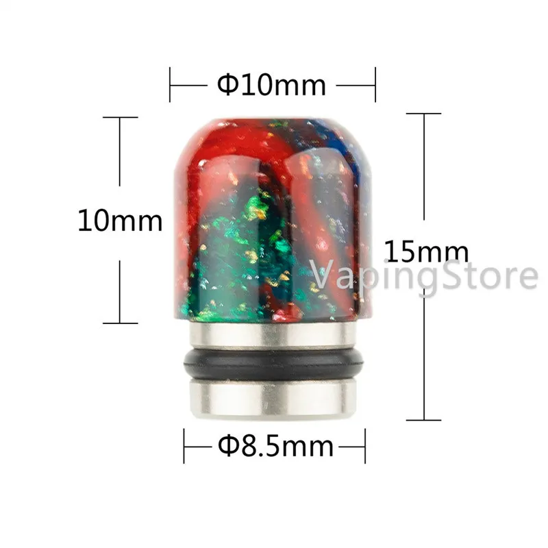 Мундштук Cobra Ultem с узким отверстием 510 дюйма дрип-тип MTL RDTA/ASMODUS ANANI RTA/Dvarw 16 RTA/Trinity Alpha