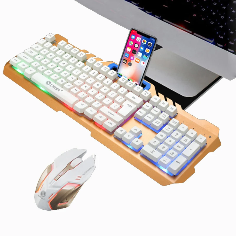 

Computer Keyboard Mouse Combo Gaming keyboard Backlit Mechanical Keyboard for PC Gaming Mouse Keyboard Gamer